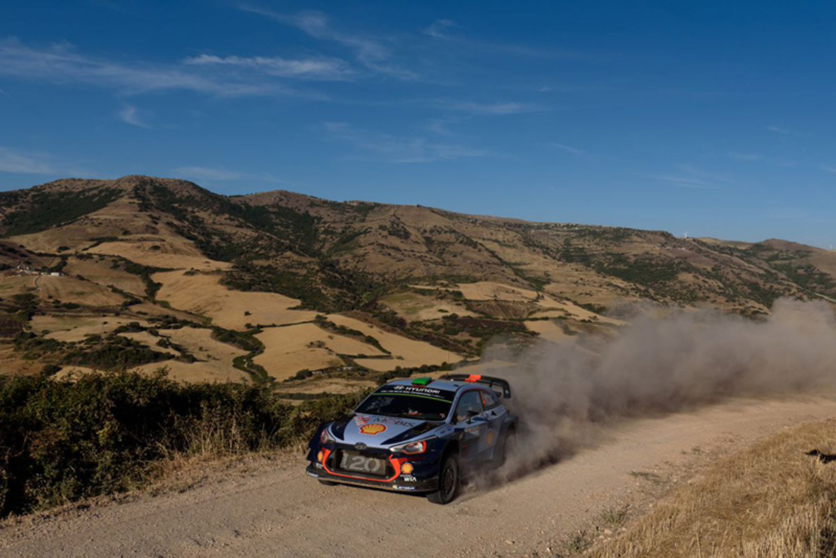【WRC】 ラリー・イタリア 2日目：ヘイデン・パッドンが首位に浮上