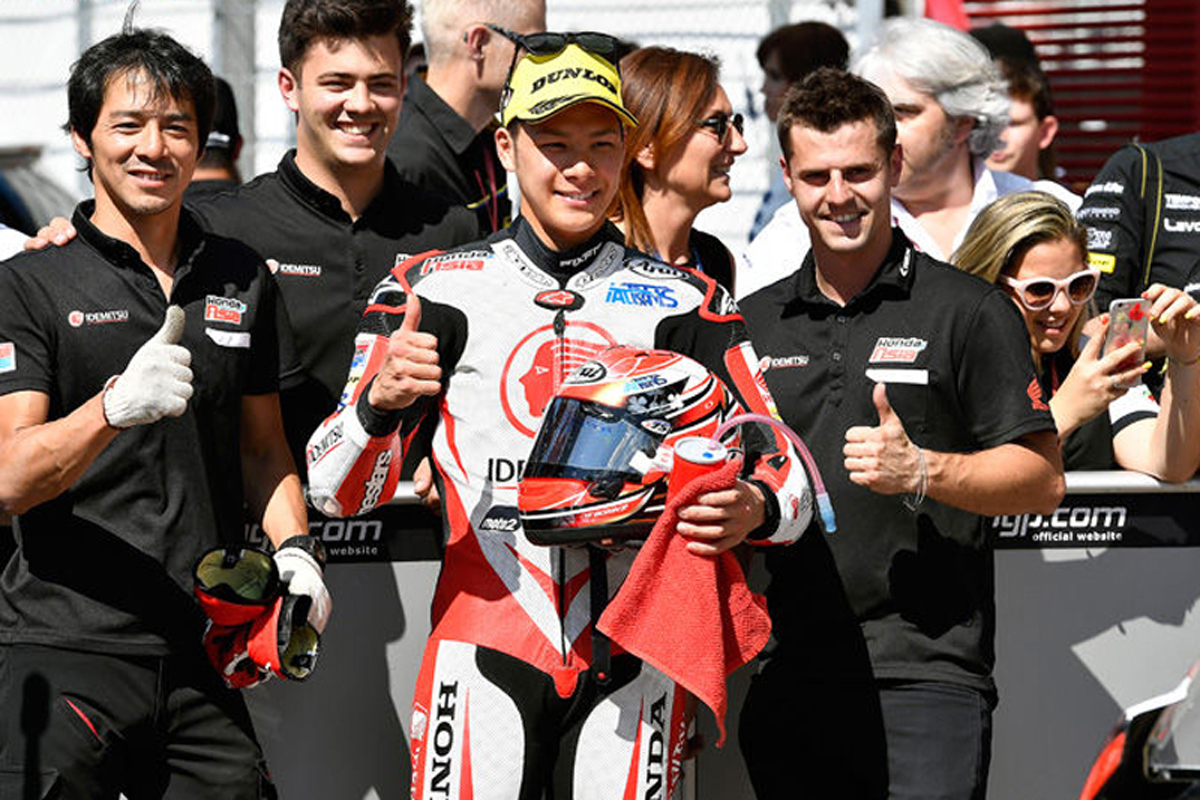 【MotoGP】 中上貴晶、2018年にLCR・ホンダから最高峰クラスに参戦