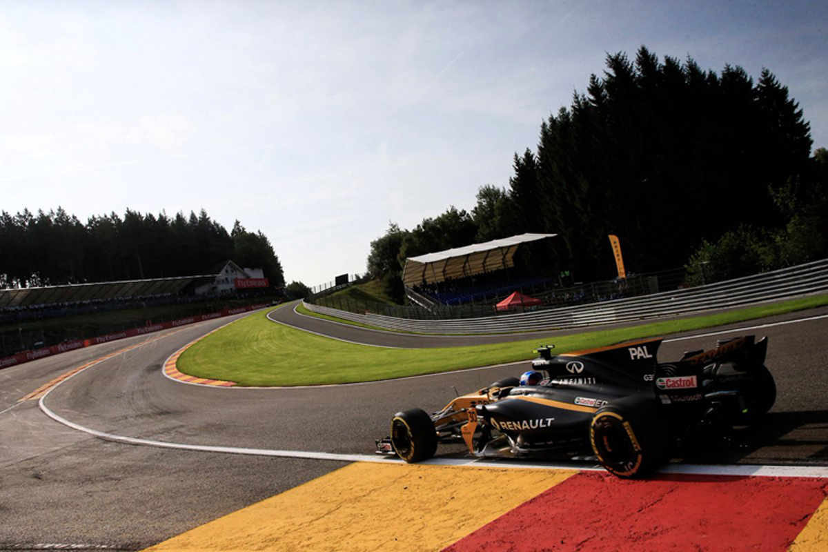 ルノー：F1ベルギーGP 金曜フリー走行レポート