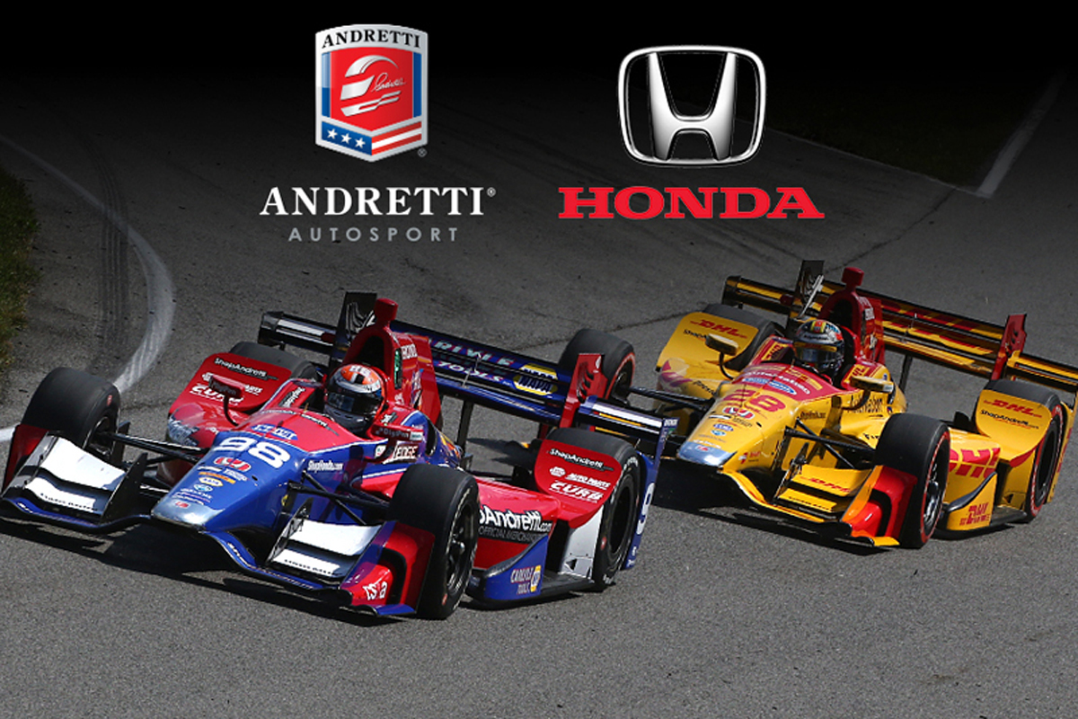 【インディカー】 アンドレッティ、2018年もホンダのエンジンを継続使用