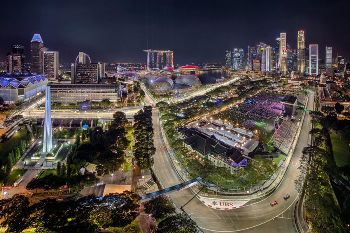 2017 F1シンガポールGP テレビ放送時間＆タイムスケジュール