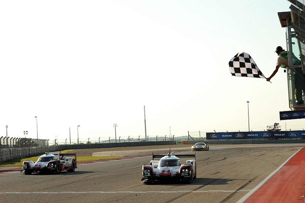 【WEC】 第6戦 COTA6時間レース 結果：ポルシェが1-2フィニッシュ