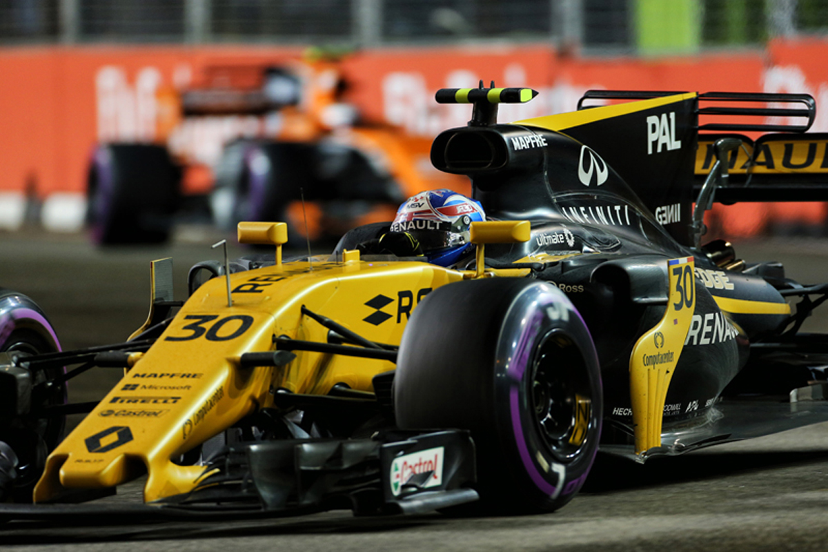 ルノー：パーマーが待望の今季初ポイント / F1シンガポールGP