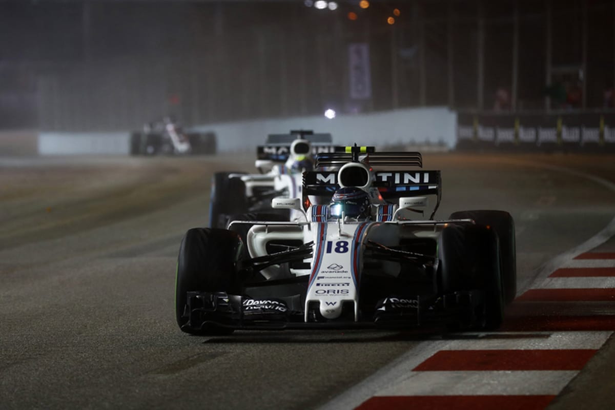 ウィリアムズ：ストロールが大幅アップの8位入賞 / F1シンガポールGP