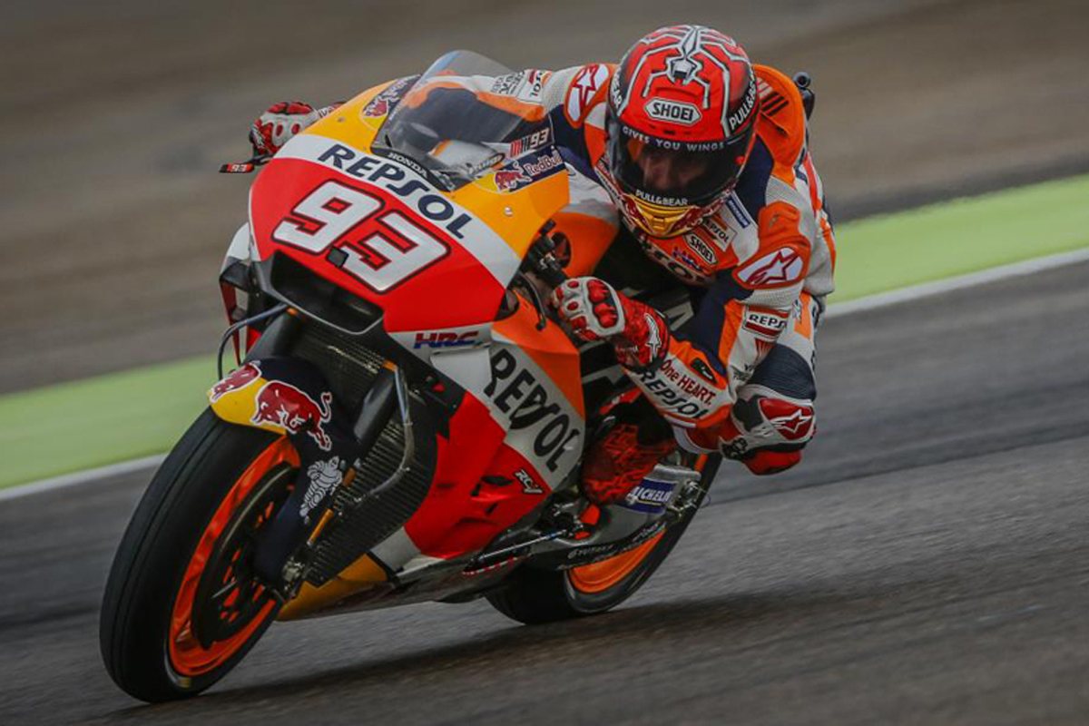 【MotoGP】 第14戦 アラゴンGP：マルク・マルケスがトップ発進