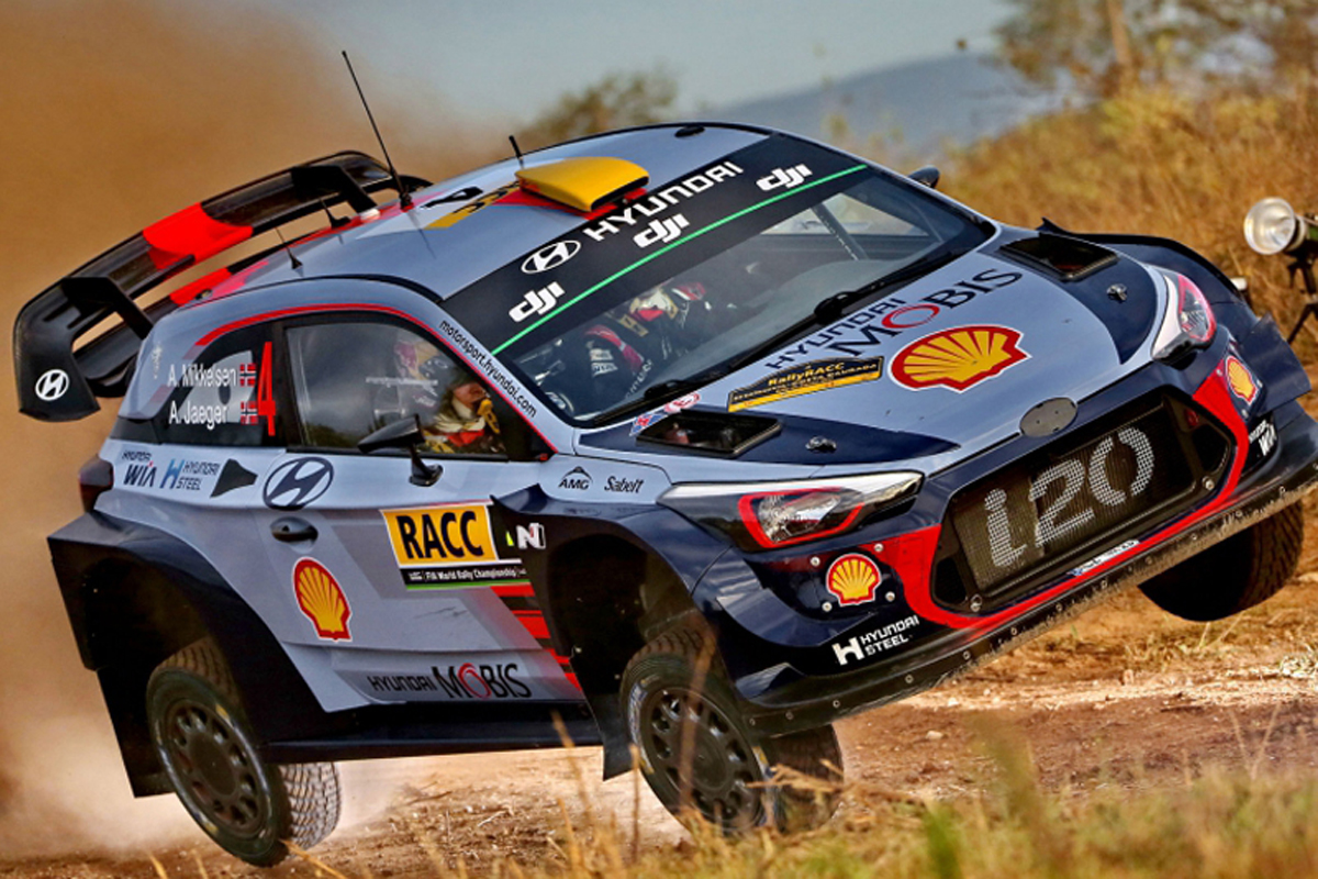 【WRC】 ラリー・スペイン 初日：アンドレアス・ミケルセンが首位