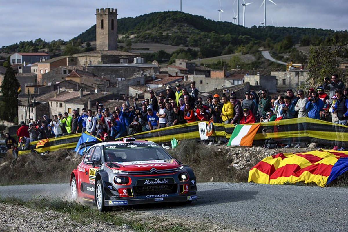 【WRC】 ラリー・スペイン 結果：クリス・ミークが今季2勝目