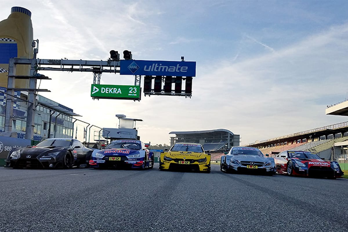 【動画】 SUPER GT車両がDTM最終戦でデモ走行
