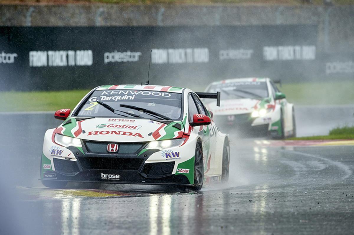 【WTCC】 ホンダ、雨に翻弄されるも首位をキープ / 第7戦 中国