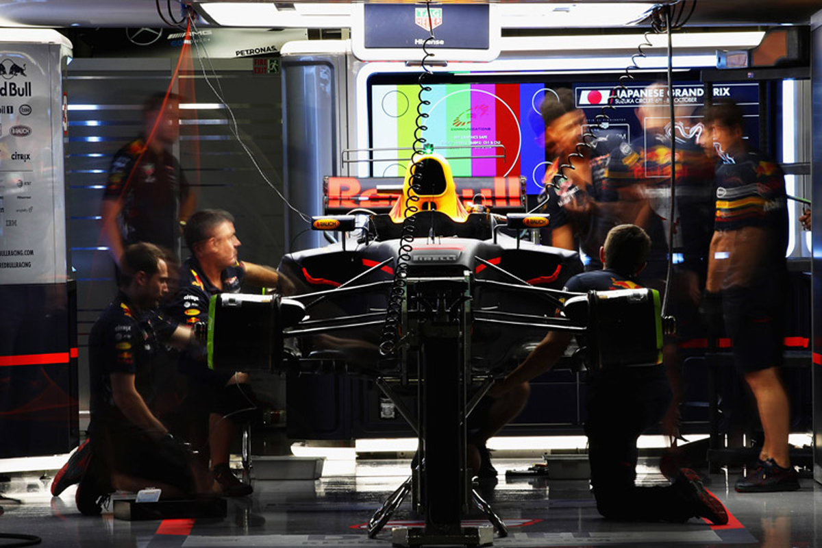 レッドブル、2018年F1マシン『RB14』の開発を前倒しで進行
