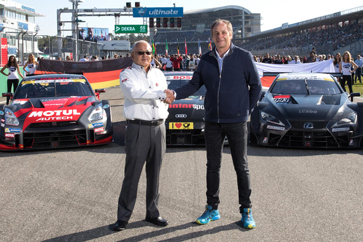 【SUPER GT】 最終戦もてぎでゲルハルト・ベルガーがトークショー