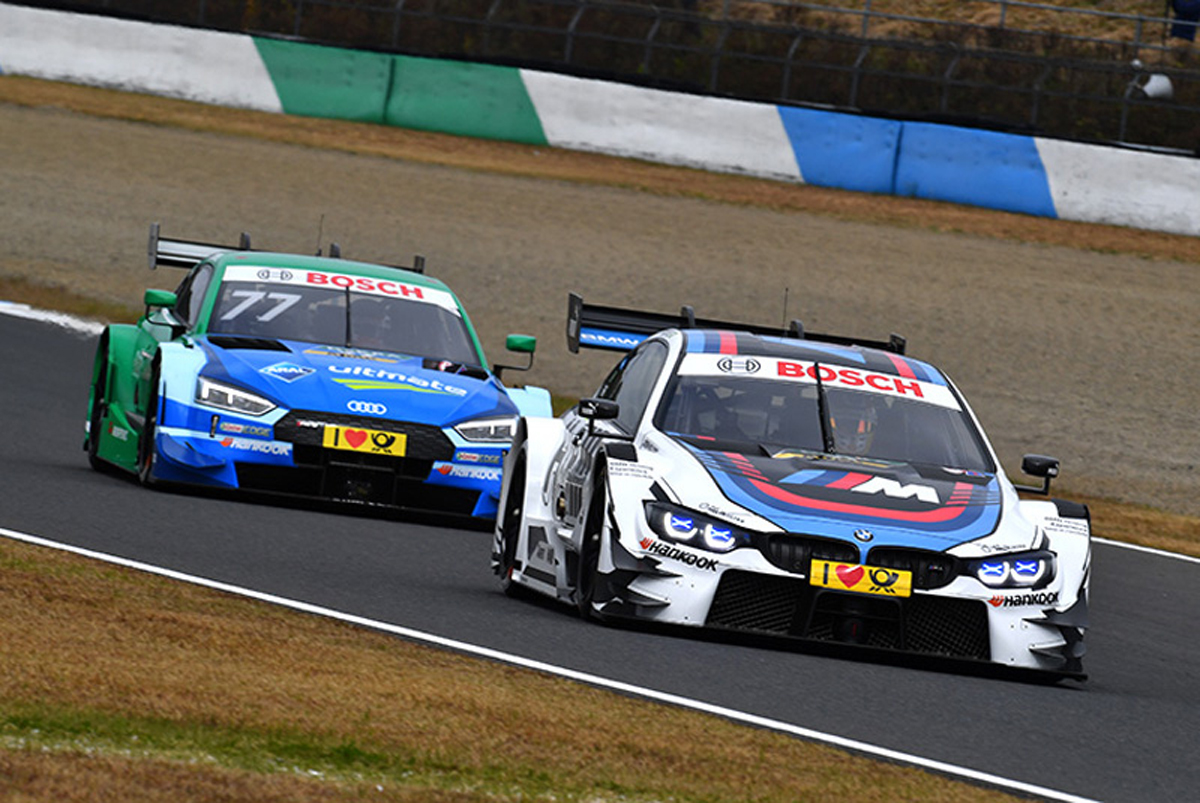 【SUPER GT】 DTMマシン3台がツインリンクもでぎで来日初走行