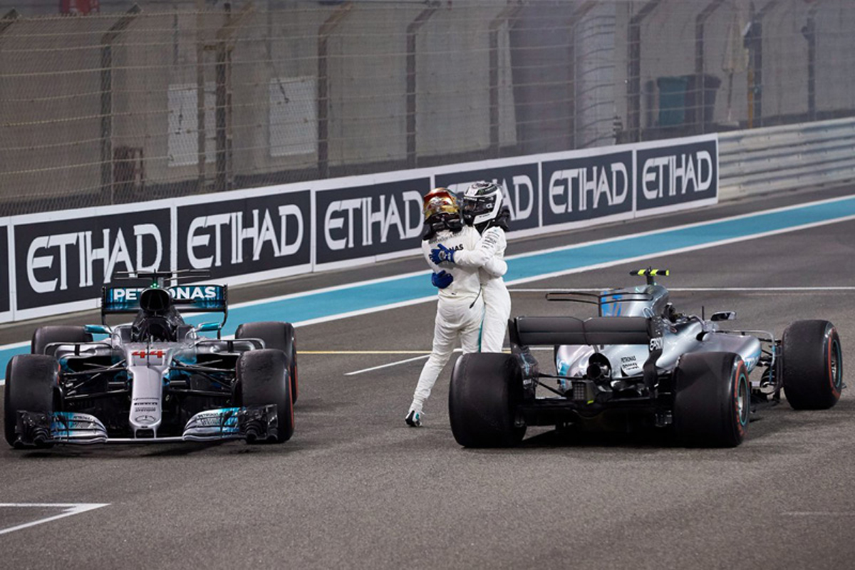 メルセデス：1-2フィニッシュで有終の美 / F1アブダビGP