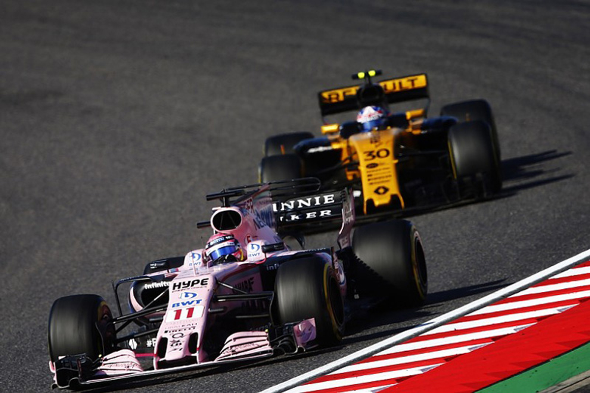 ルノーF1 「フォース・インディアの成功は見習うべきお手本」