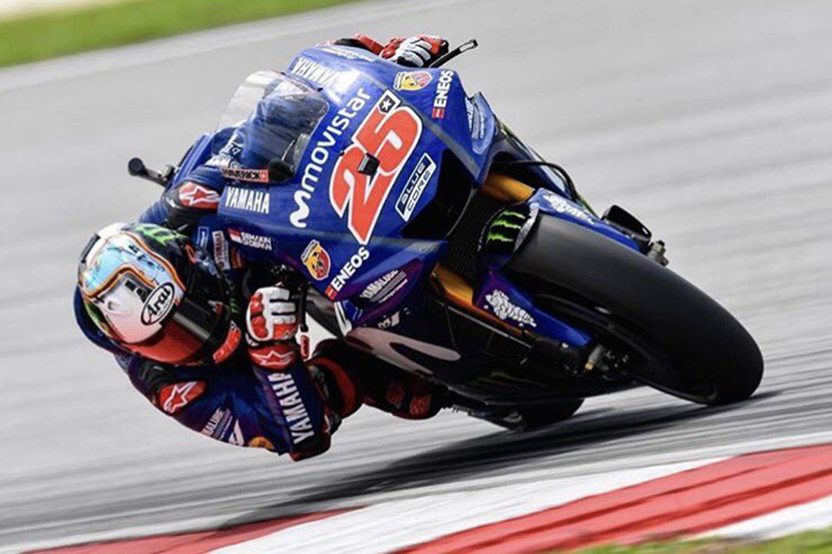 【MotoGP】 2018年 公式テスト2日目：ビニャーレス＆ロッシが1‐2番手