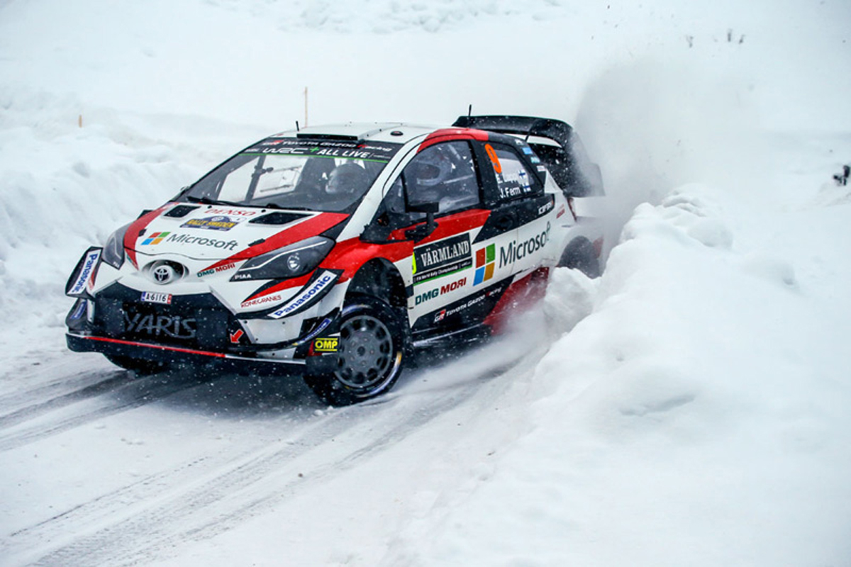 【WRC】 トヨタ：ラリー・スウェーデン 結果：表彰台獲得ならず