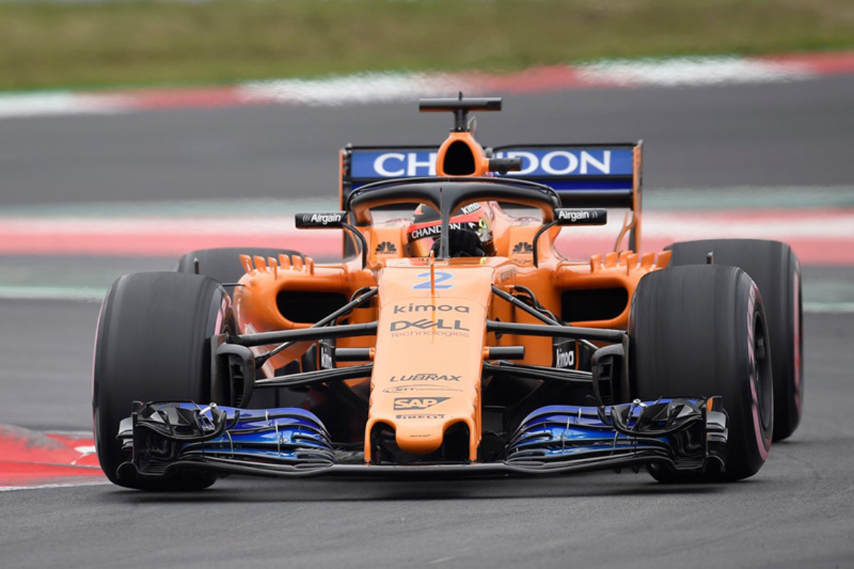 F1バルセロナ合同テスト最終日：ストフェル・バンドーンが午前トップ