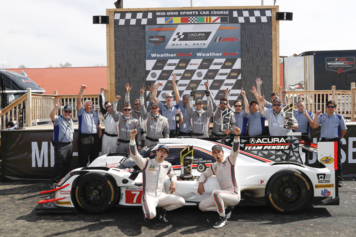 【IMSA】 Acura Team Penske：デビュー4戦目にしてARX-05が初優勝