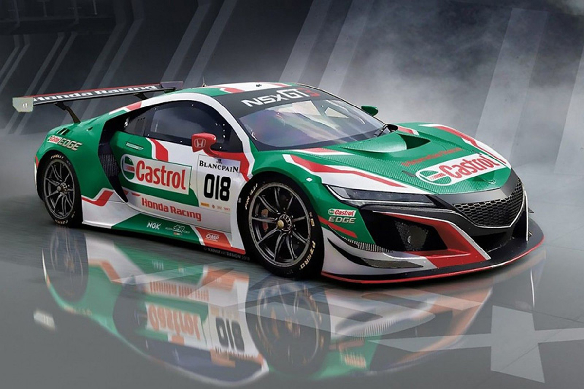 Castrol Honda Racing、ホンダ NSX GT3でスパ24時間レースに参戦
