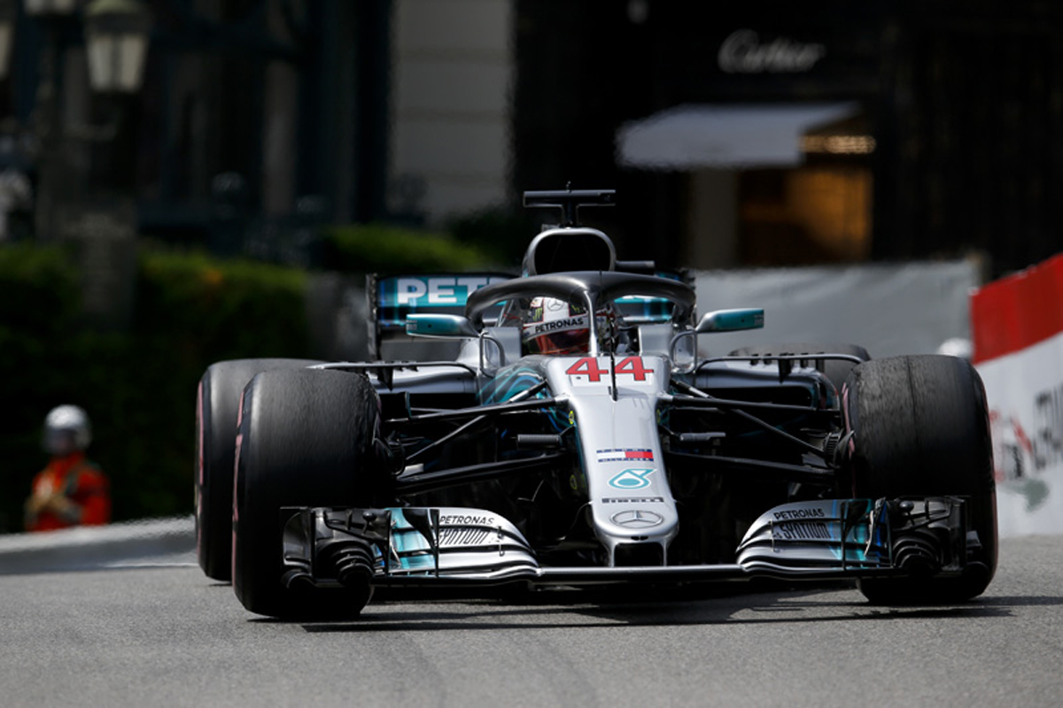 メルセデス：F1モナコGP 木曜フリー走行 レポート