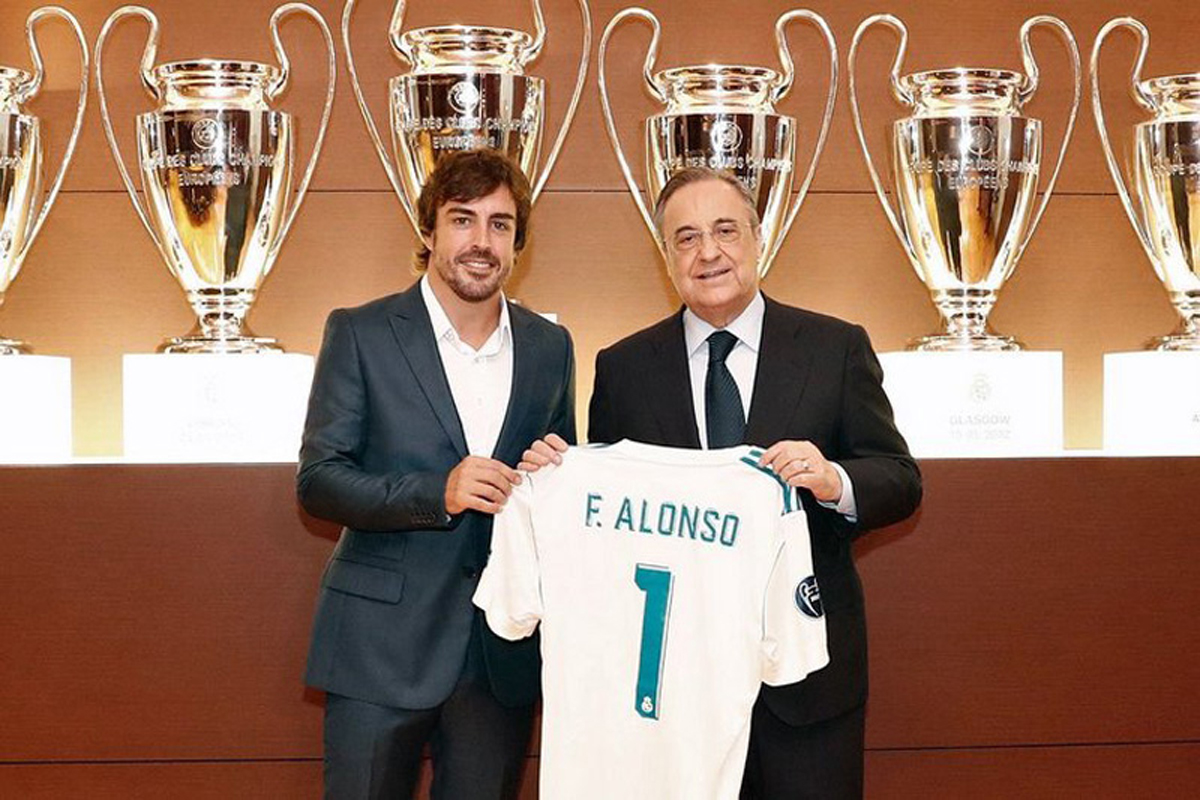 フェルナンド・アロンソ、CL3連覇に挑むレアル・マドリードにエール