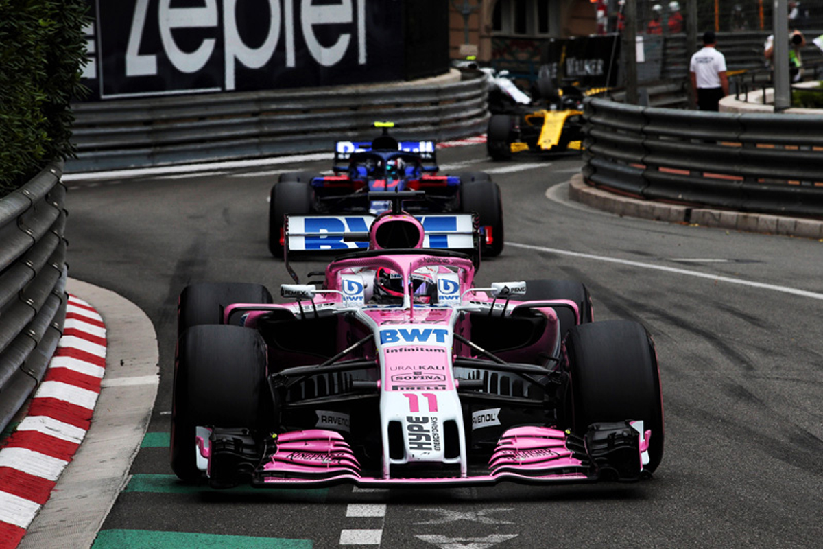 フォース・インディア：F1モナコGP 決勝レポート