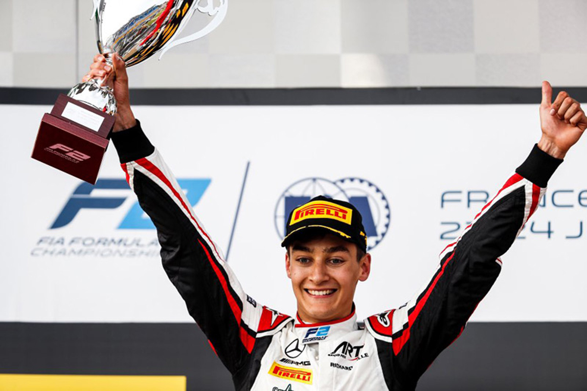【F2】 第5戦フランス レース1：J.ラッセルが優勝、牧野8位・福住9位