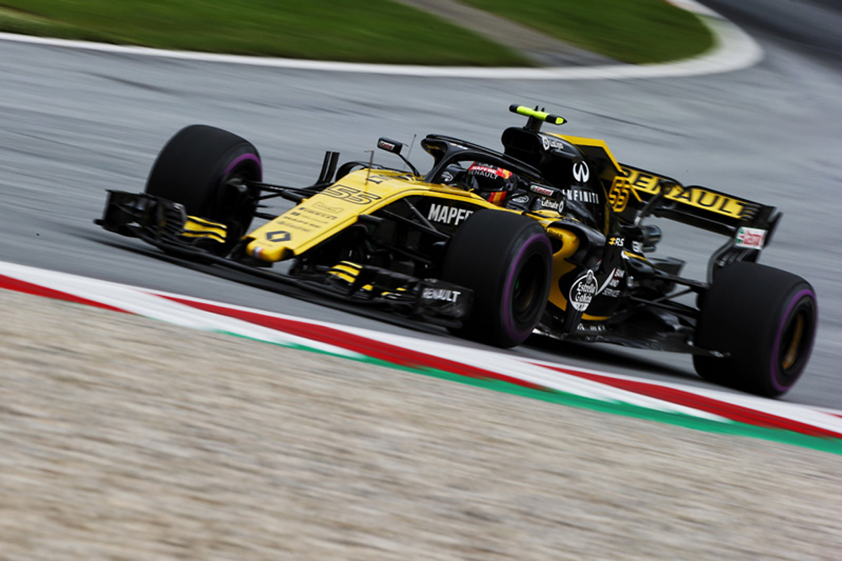 ルノーF1：F1オーストリアGP 金曜フリー走行レポート
