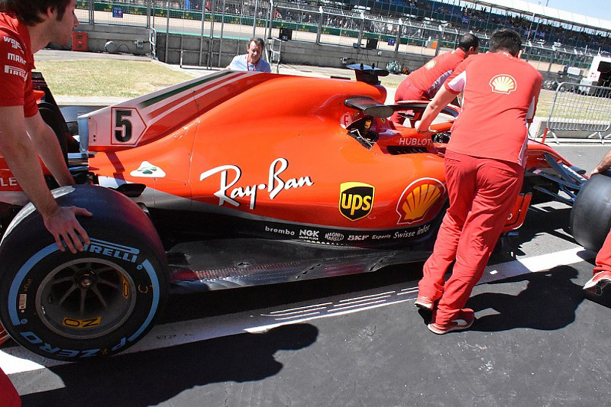 フェラーリ：新型フロア＆エンジンカバーを投入 / F1イギリスGP