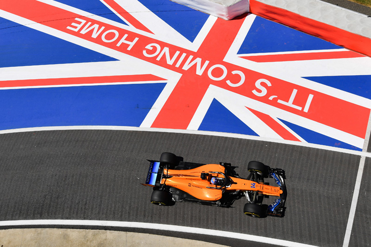 マクラーレン：フェルナンド・アロンソが8位入賞 / F1イギリスGP