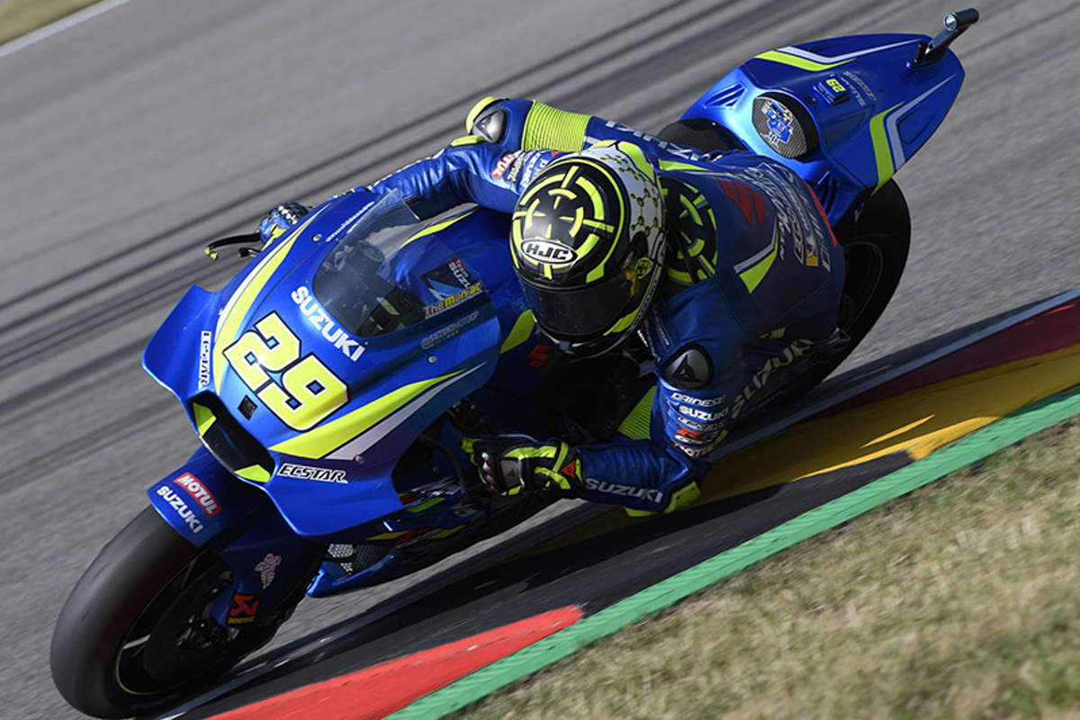 MotoGP 第9戦 ドイツGP | スズキ 決勝レポート