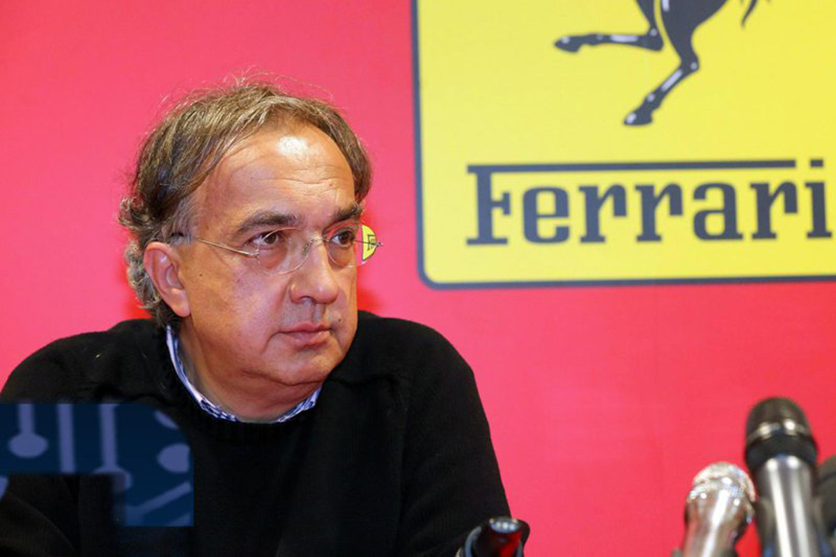 セルジオ・マルキオンネ、健康上の理由でフェラーリの会長を辞任へ