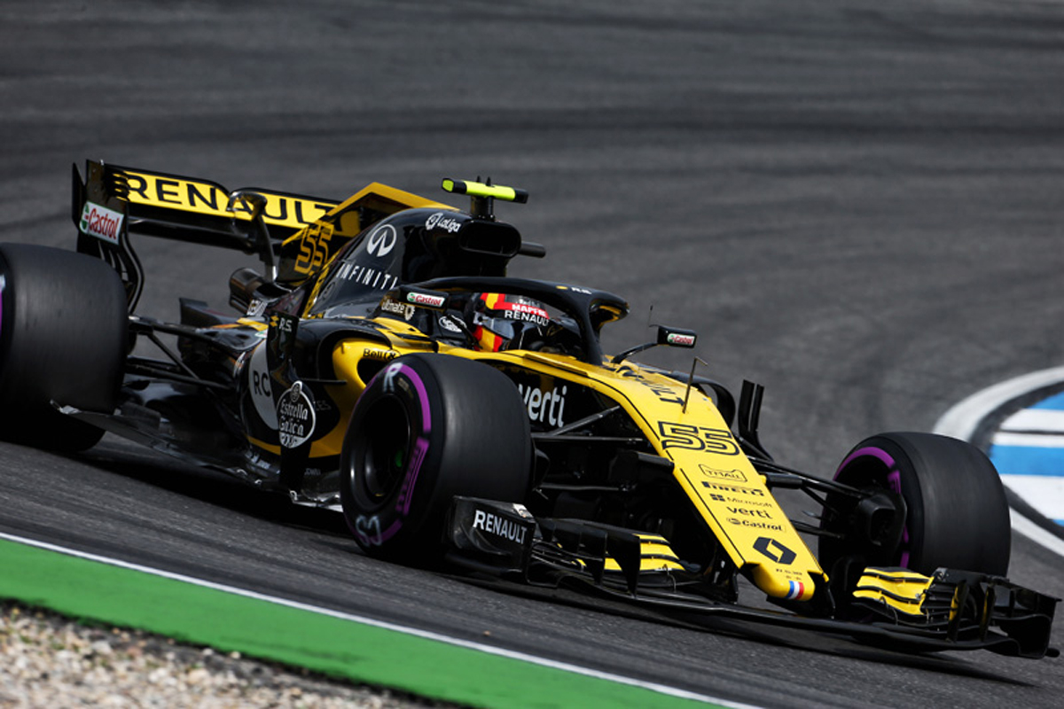 ルノーF1：2台揃ってQ3進出 / F1ドイツGP 予選