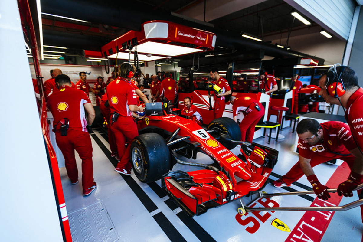 フェラーリ：F1シンガポールGP 金曜フリー走行レポート