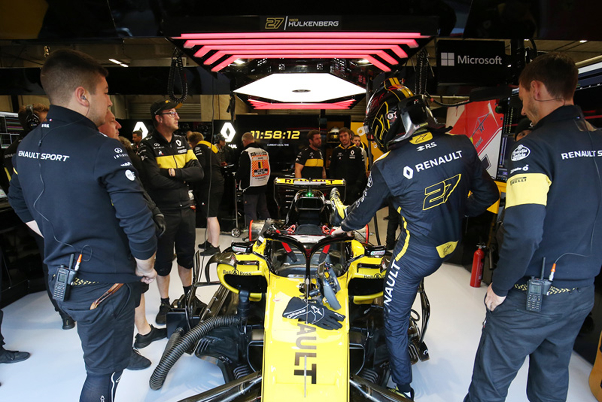 ルノー、F1ロシアGPでさらなる空力アップグレードを投入