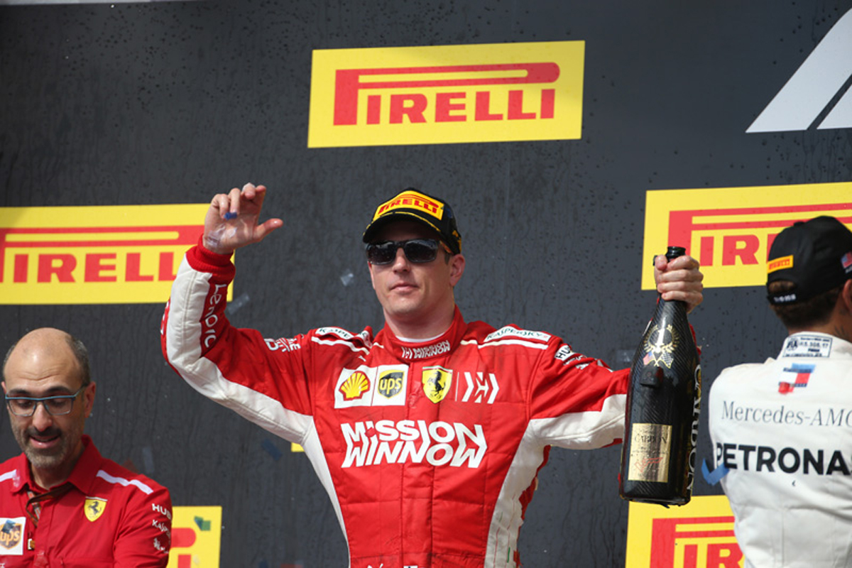 キミ・ライコネン、F1アメリカGPでの優勝は「かなり楽な勝利だった」
