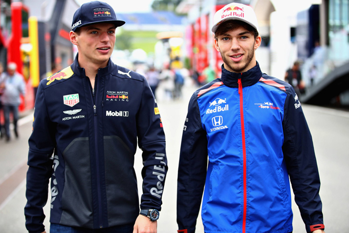 レッドブル 「フェルスタッペンとガスリーに平等な機会を与える」