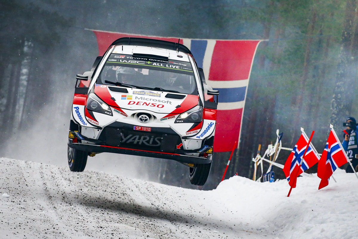 WRC | ラリー・スウェーデン 2日目：トヨタのタナックが総合2位に浮上