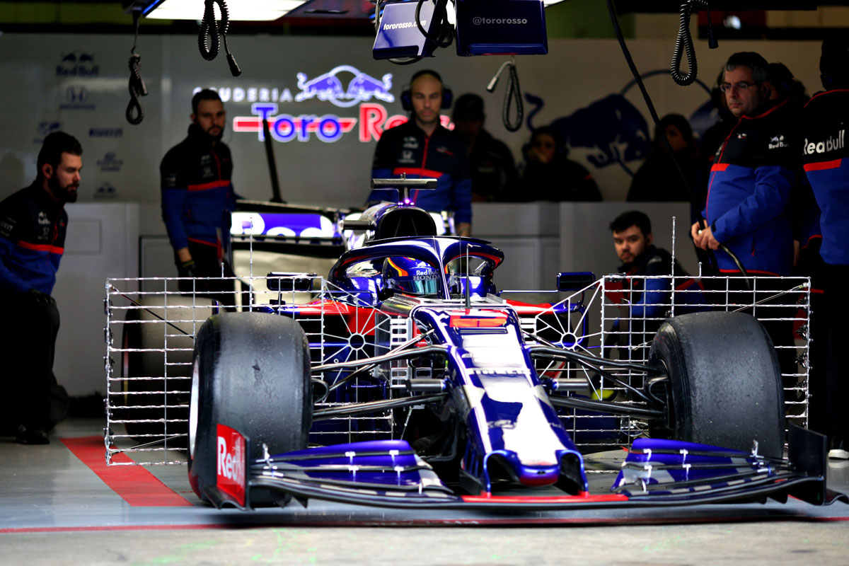 F1バルセロナテスト 最終日(午前)：トロロッソ・ホンダのアルボンが最速！