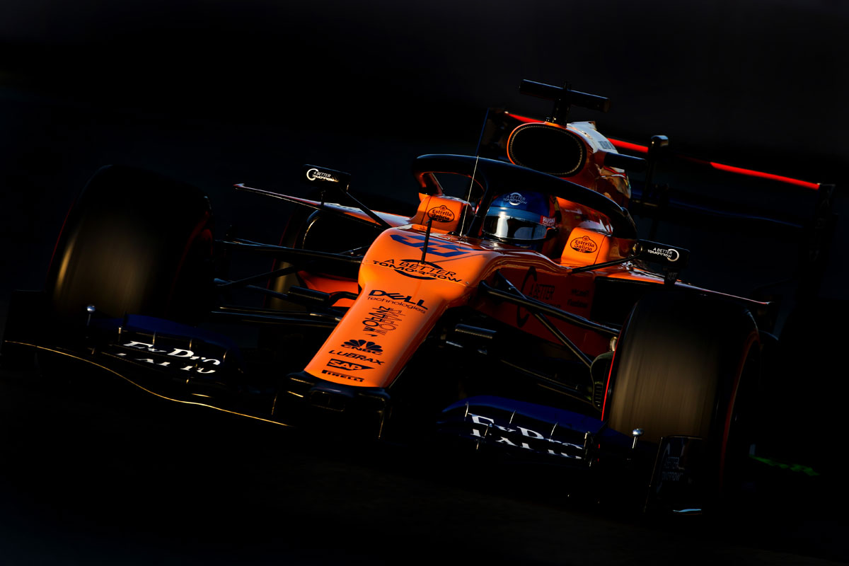 F1バルセロナテスト 2日目 結果：マクラーレンのサインツが最速タイム