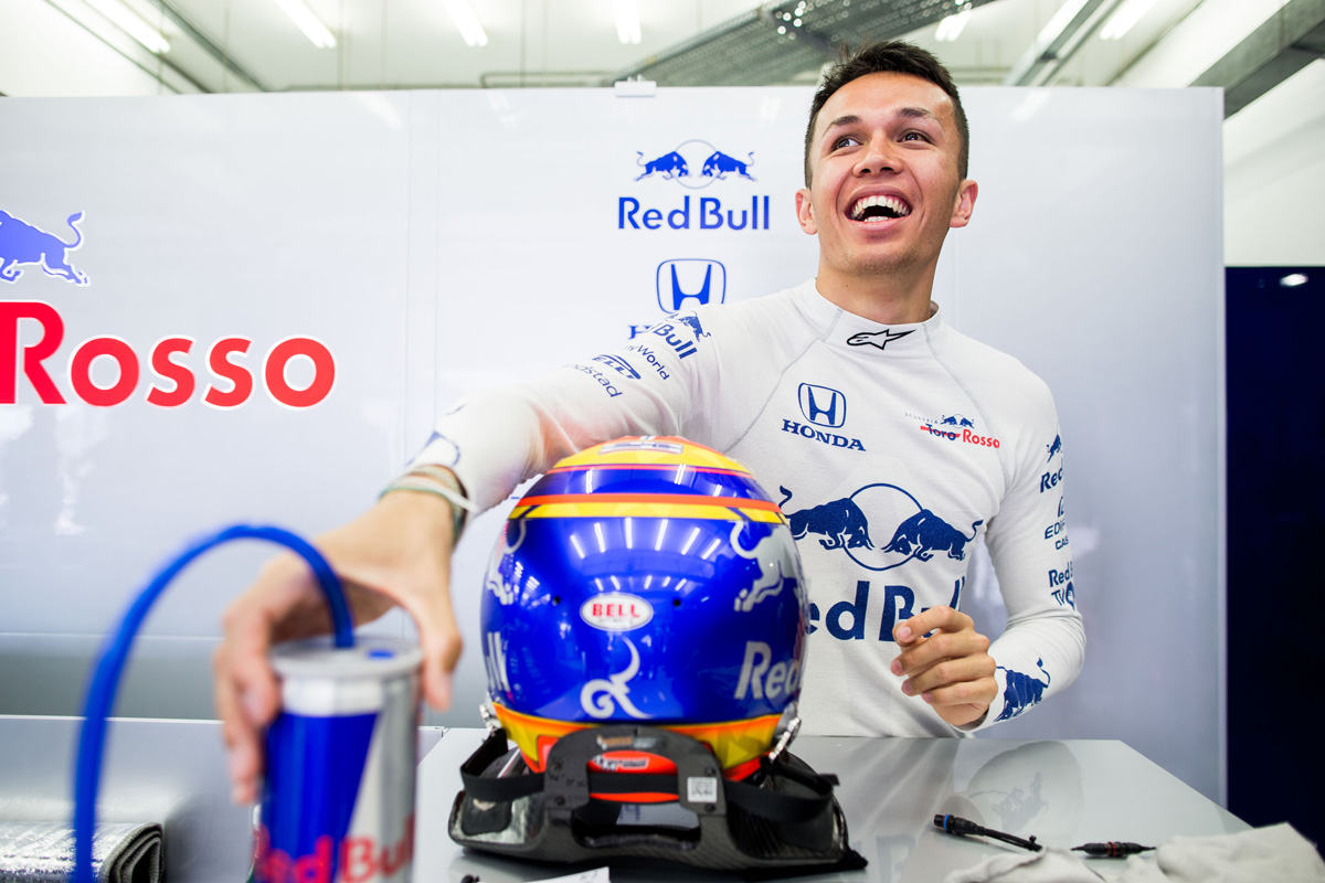 アレクサンダー・アルボン 「F1初ポイント獲得はとてもうれしい」