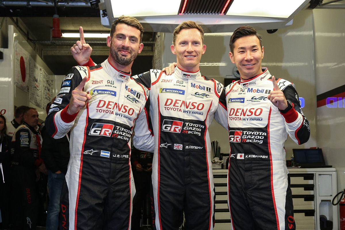 トヨタ、3年連続でル・マン24時間レースを最前列グリッドからスタート