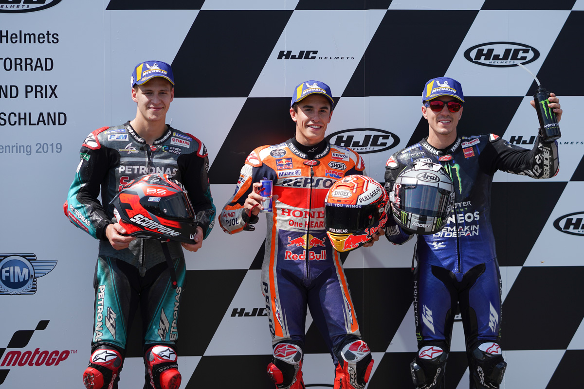 MotoGP | 第9戦ドイツGP 予選：マルク・マルケスが今季5度目のPP獲得