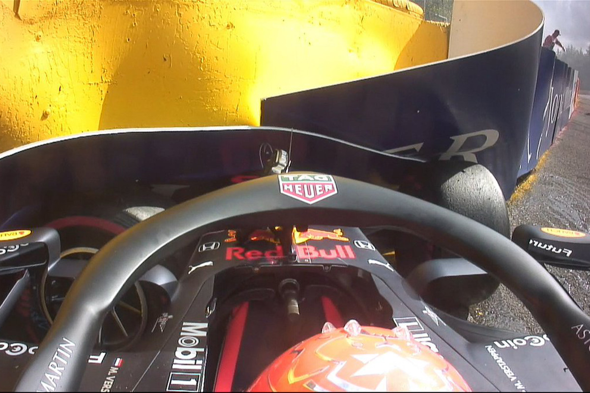 【動画】 マックス・フェルスタッペン、クラッシュで0周リタイア