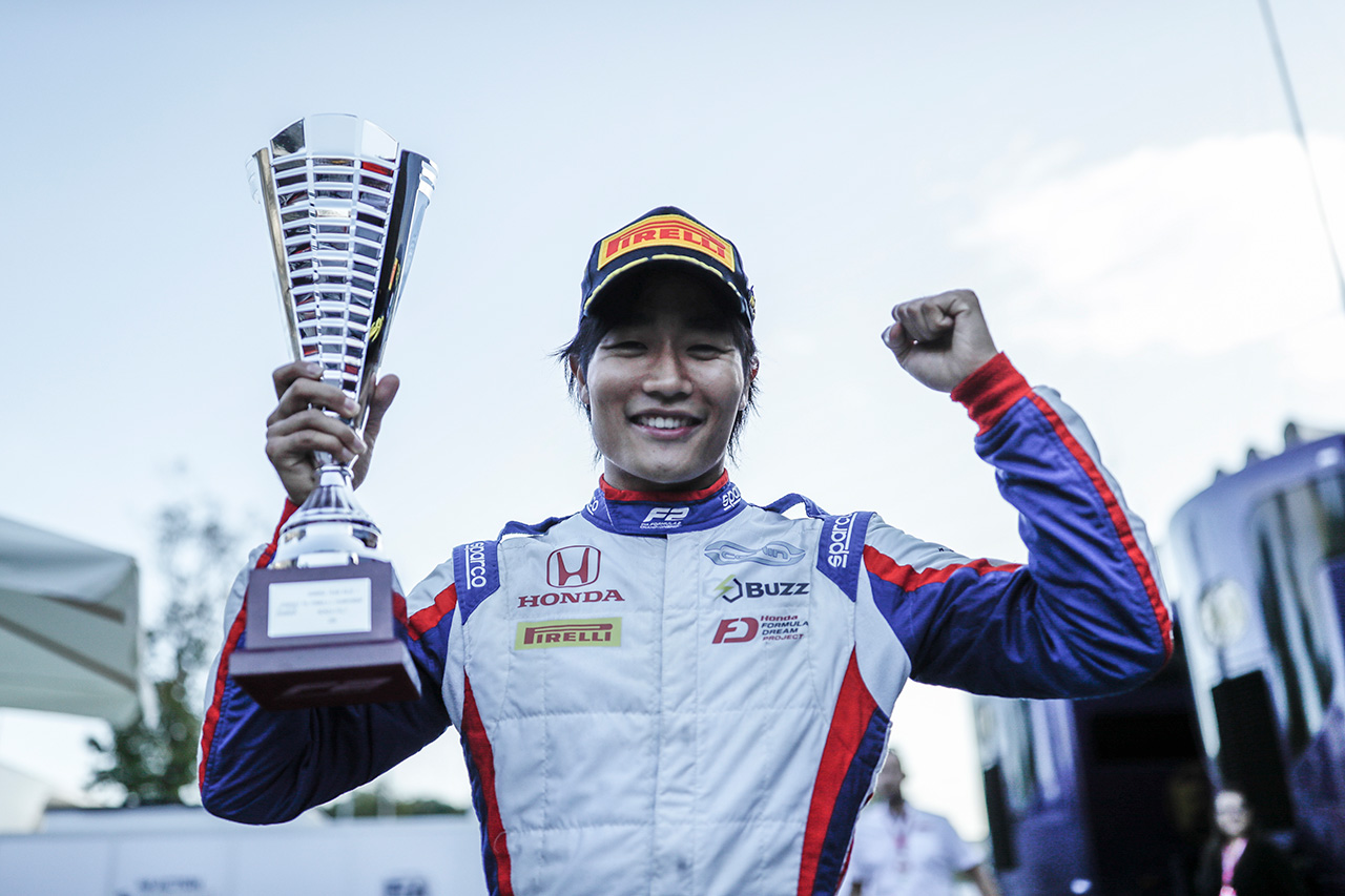 F2 | 松下信治、今季2勝目でランキング6位に浮上