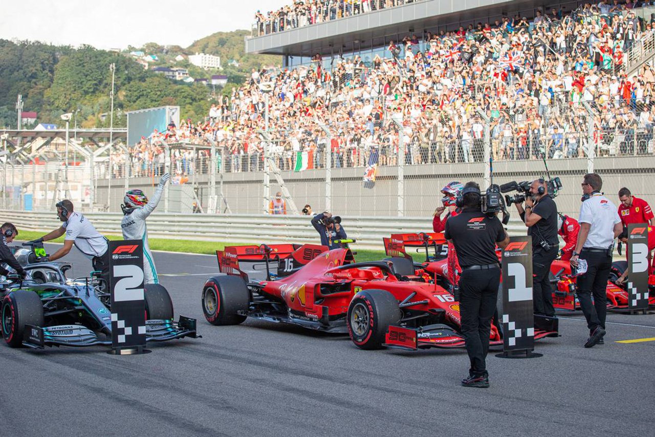 2019年 F1ロシアGP 決勝 | スターティンググリッド