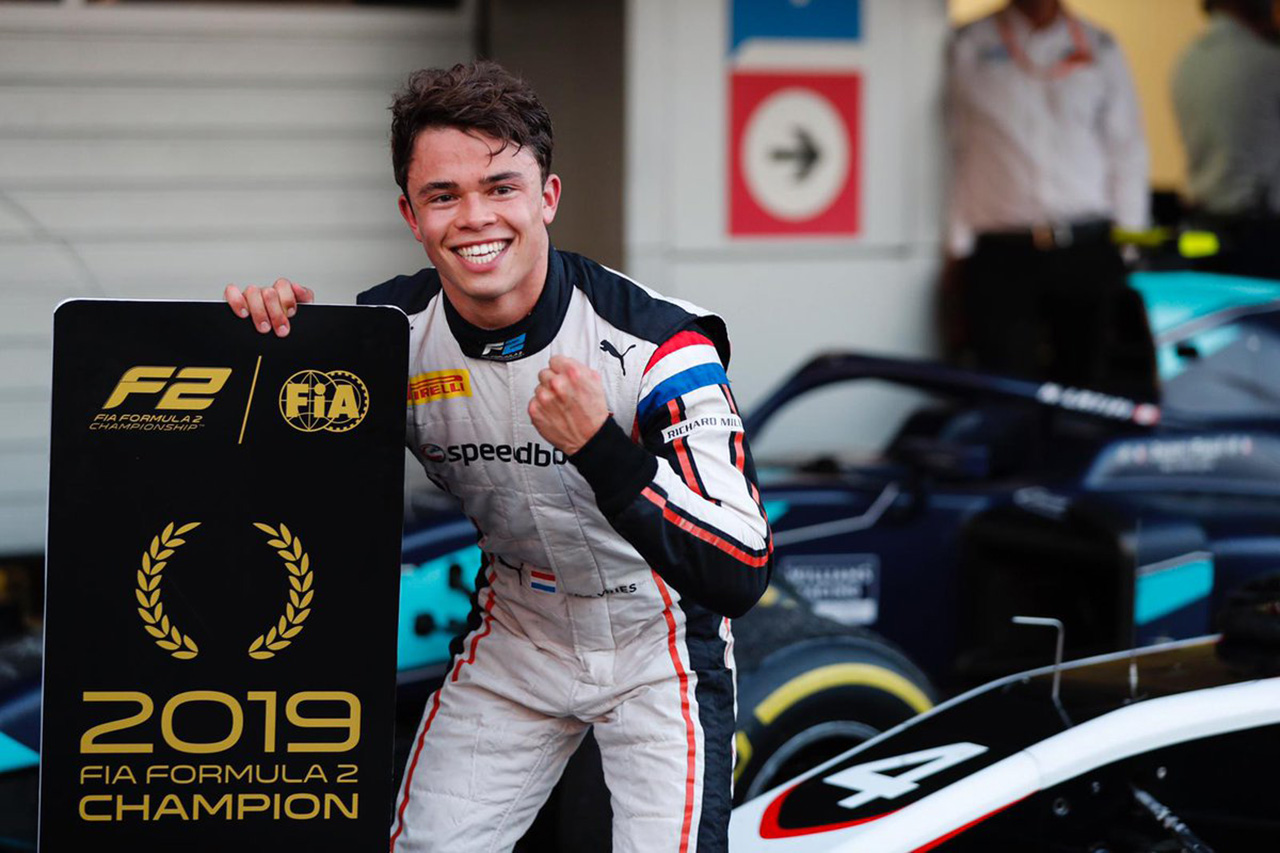 【F2】 ニック・デ・フリースが2019年のチャンピオンを獲得