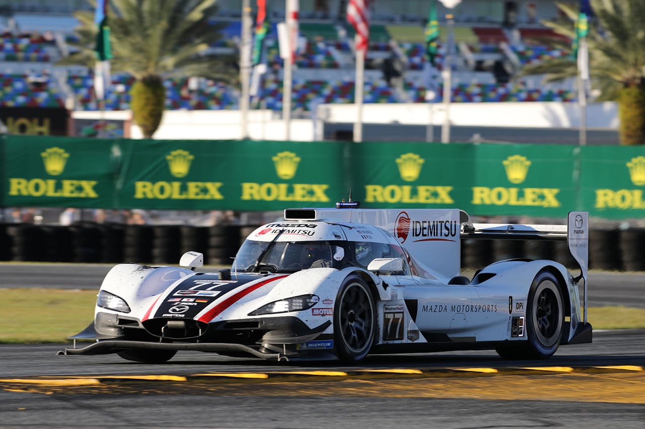 マツダ RT24-P、デイトナ24時間レースで65秒差の準優勝