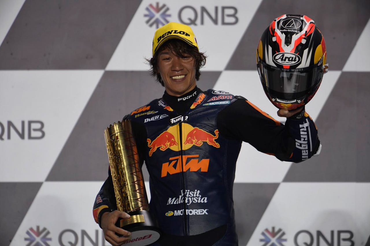 長島哲太、Moto2クラス初優勝 / 開幕戦カタールGP