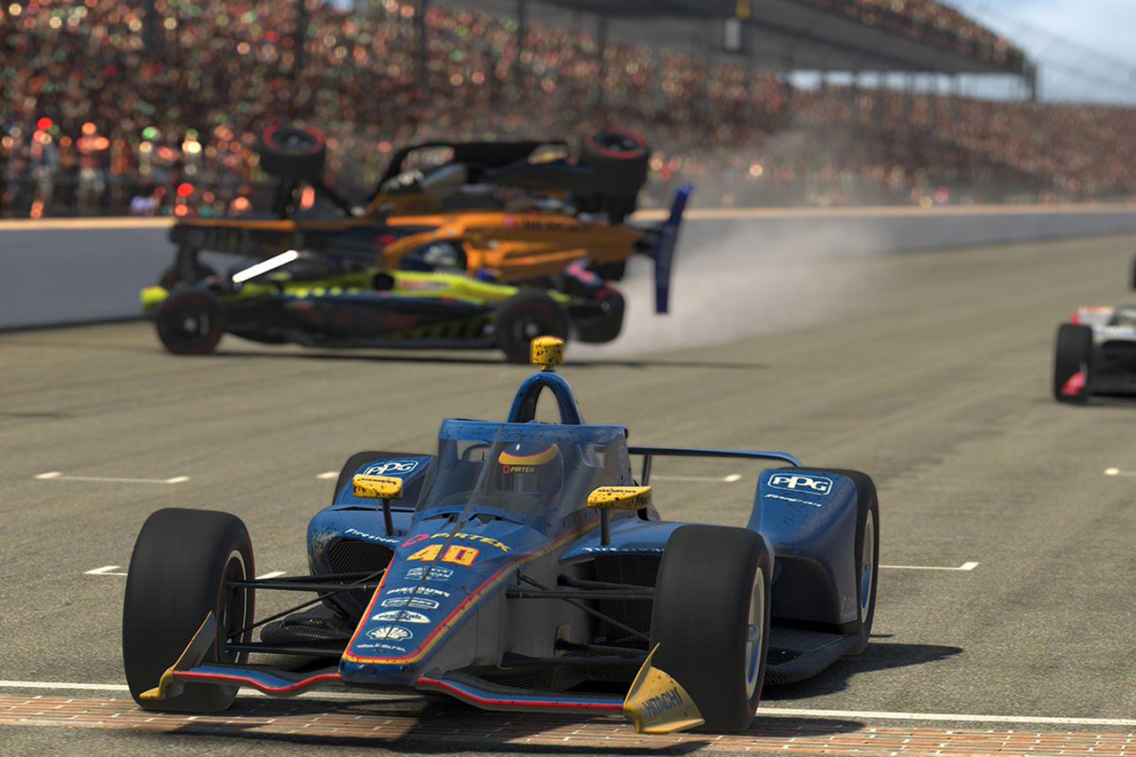 INDYCAR iRacing Challenge 最終戦は接触で勝利が決する大波乱